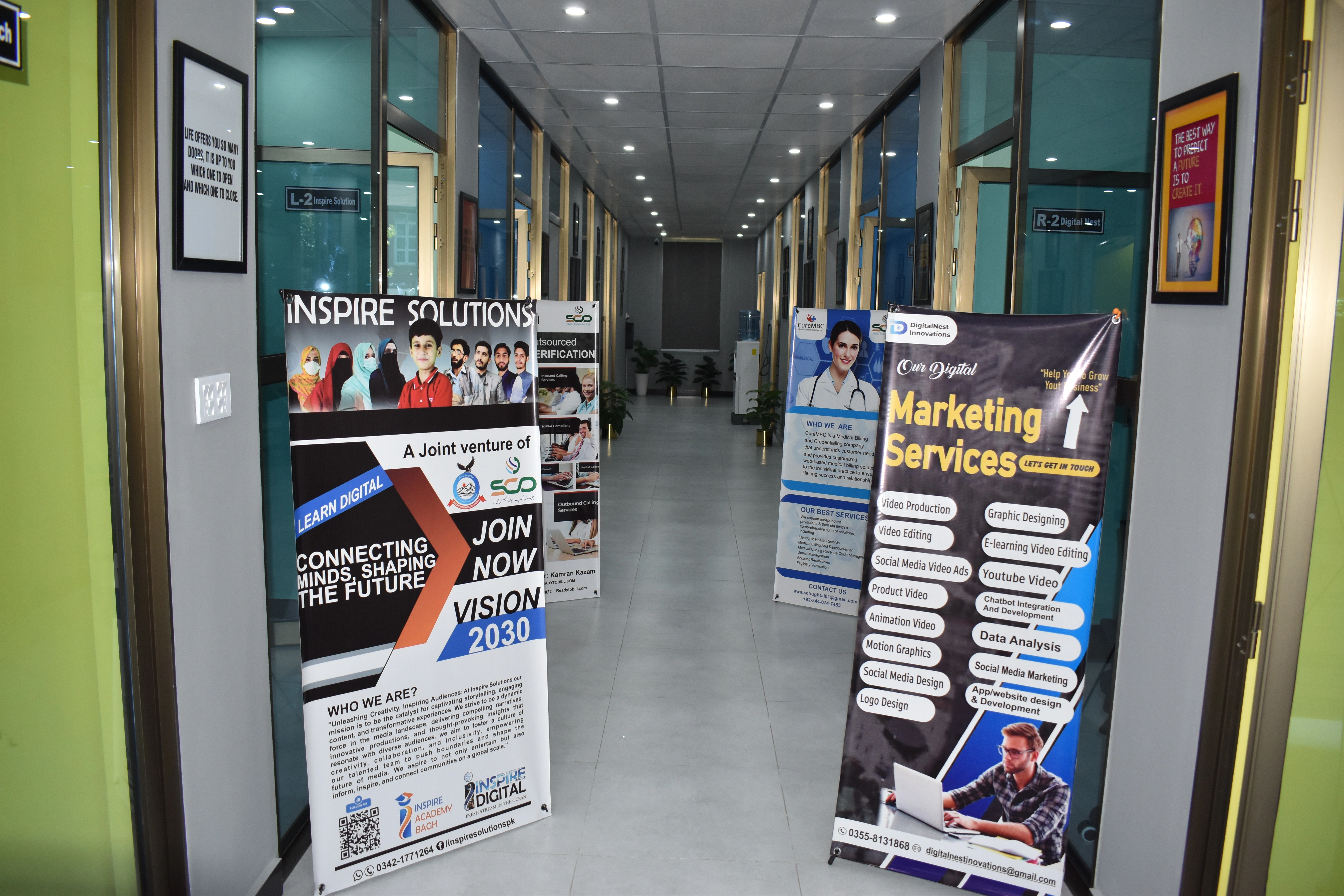 STP Bagh interior workspace